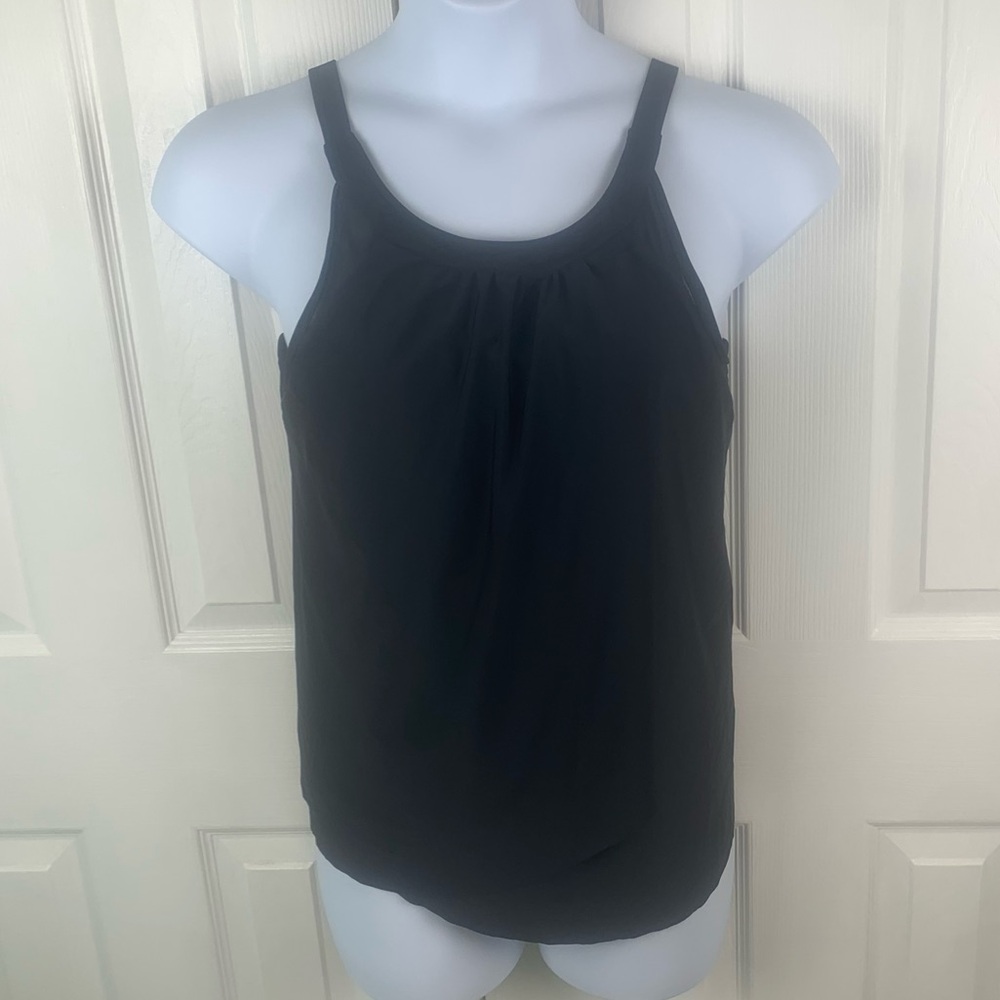 Suuksess Women’s 2 Piece Tummy Control‎  Swimsuit Size Large Black NWOT